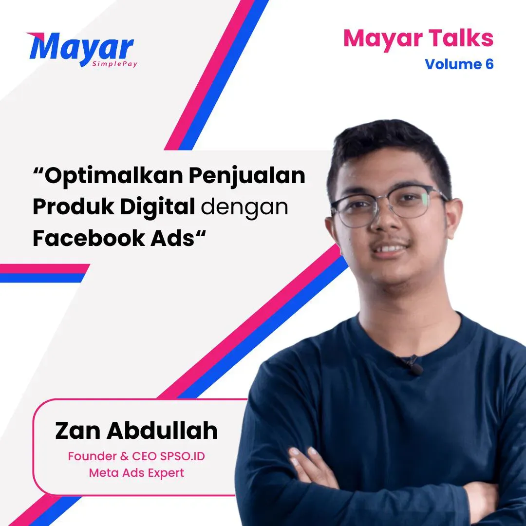 Promotional poster for Mayar Talks Volume 6 featuring Zan Abdullah